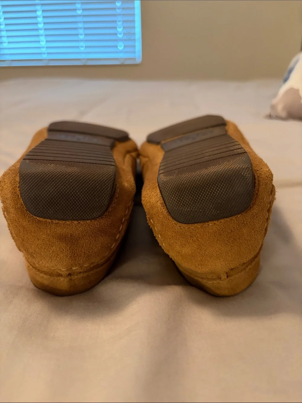 Men’s Flag Ltd. Suede Penny Loafers - Tan (size 11.5)